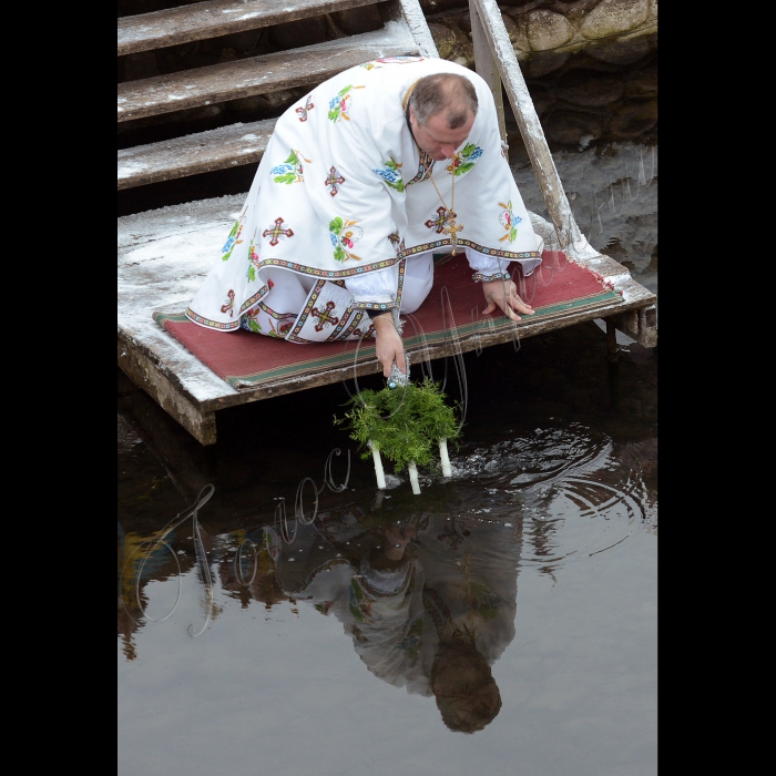 Тернопільська область. Святкування Водохреща.